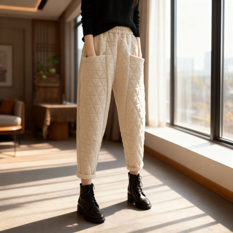 Luna – Quilted Puff Pant