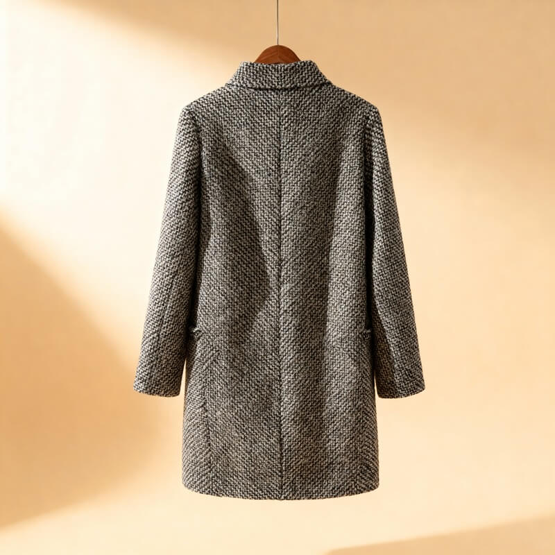 Adeline – Woven Cotton Coat