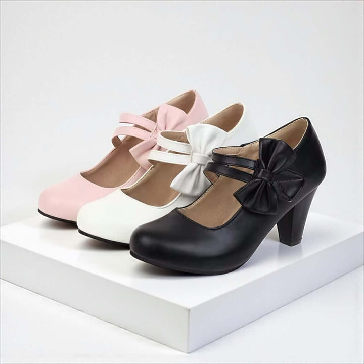 Chloe - Bow Heels