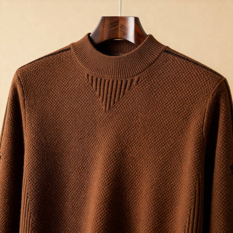 Louis – Knitted Jacquard Sweater