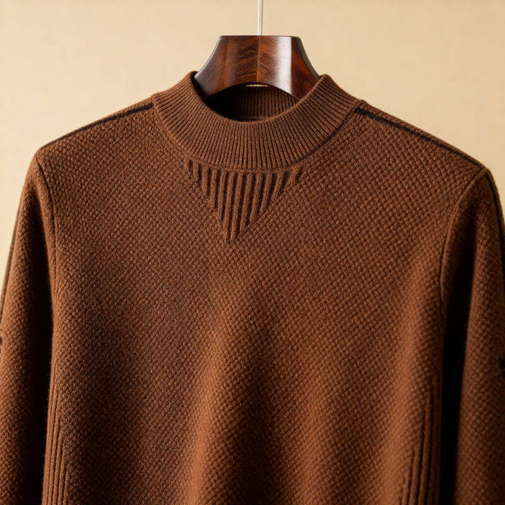 Louis – Knitted Jacquard Sweater