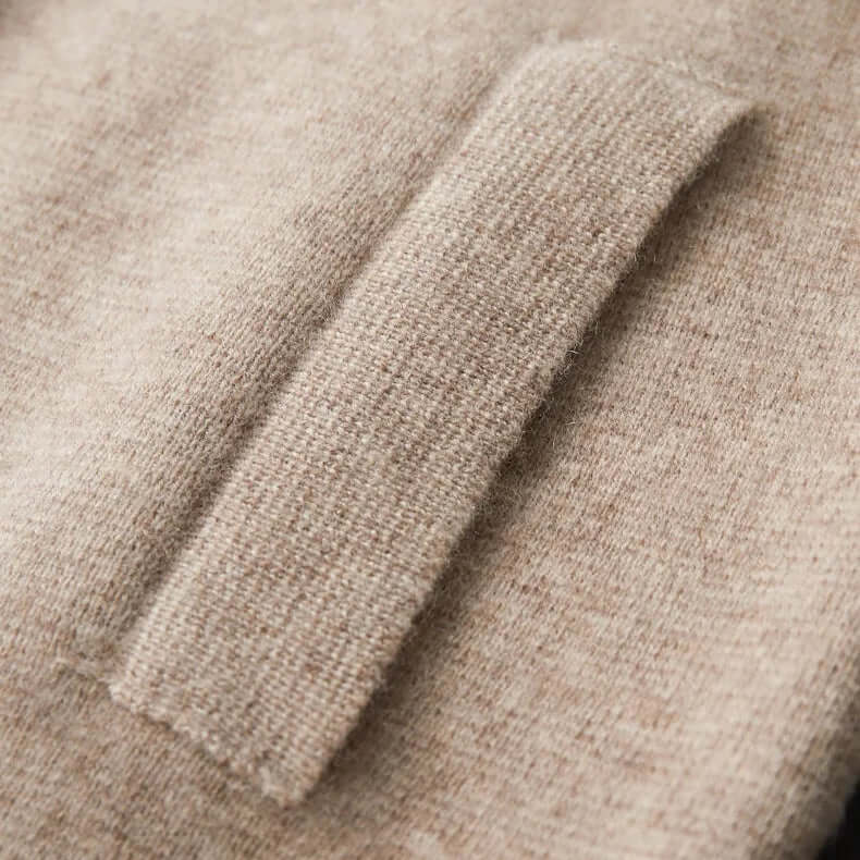 Ethan - Cashmere Zip Cardigan