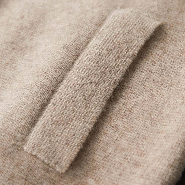 Ethan - Cashmere Zip Cardigan
