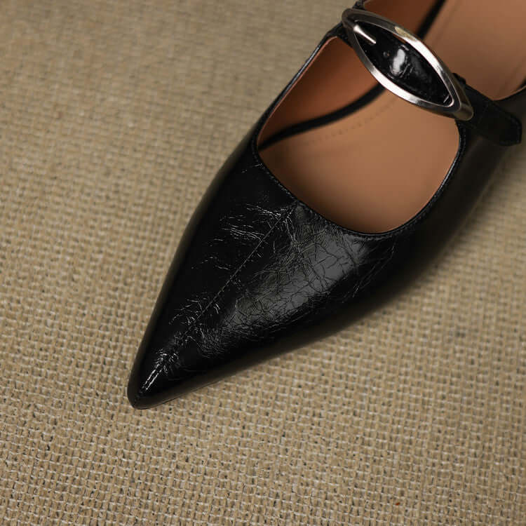 Charlotte - Handcrafted Genuine Leather Mules