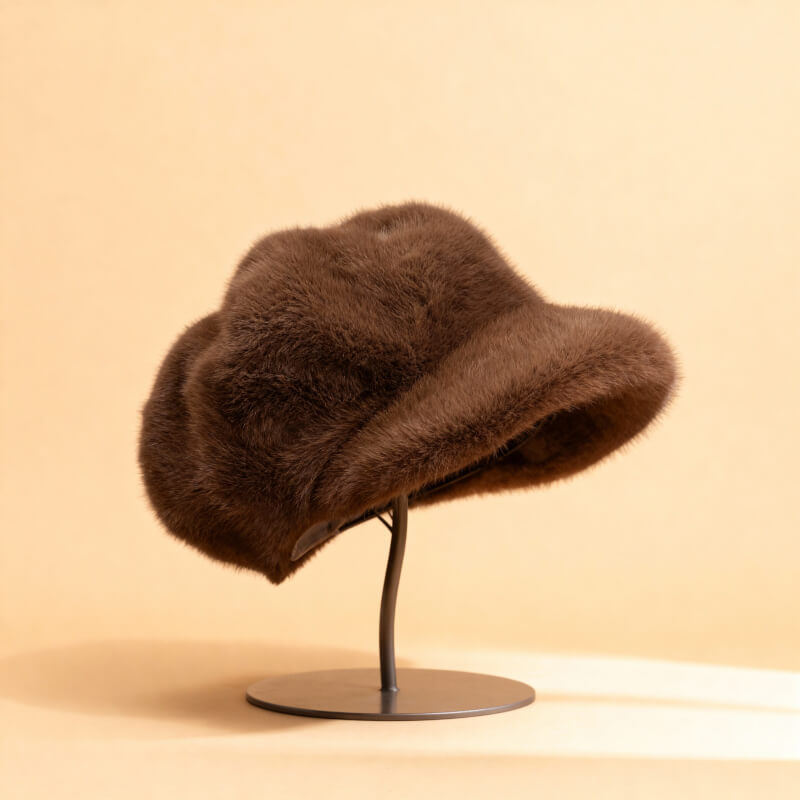 Paula – Plush Faux Fur Hat