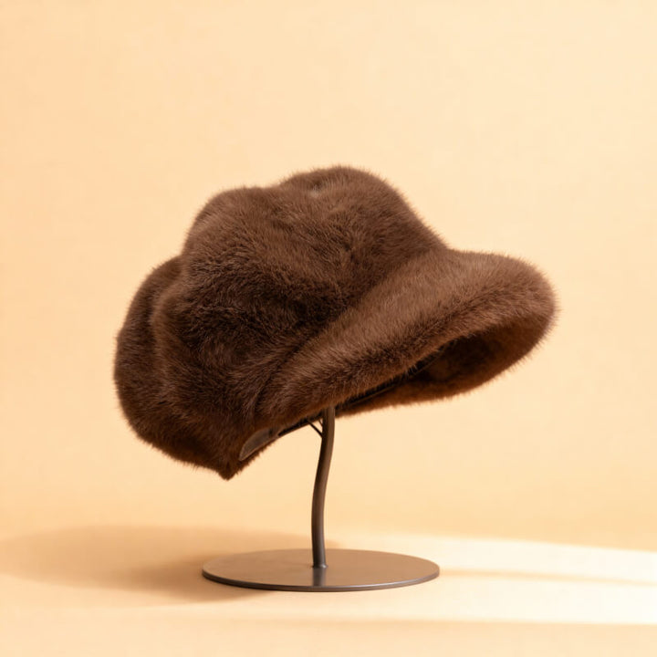 Paula – Plush Faux Fur Hat