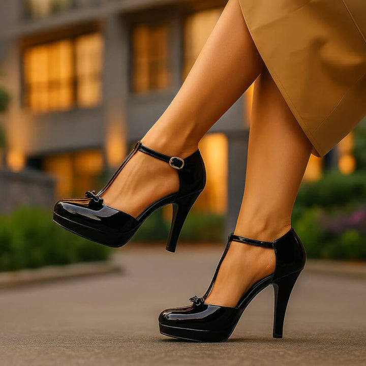 Charlotte - Bow High Heels