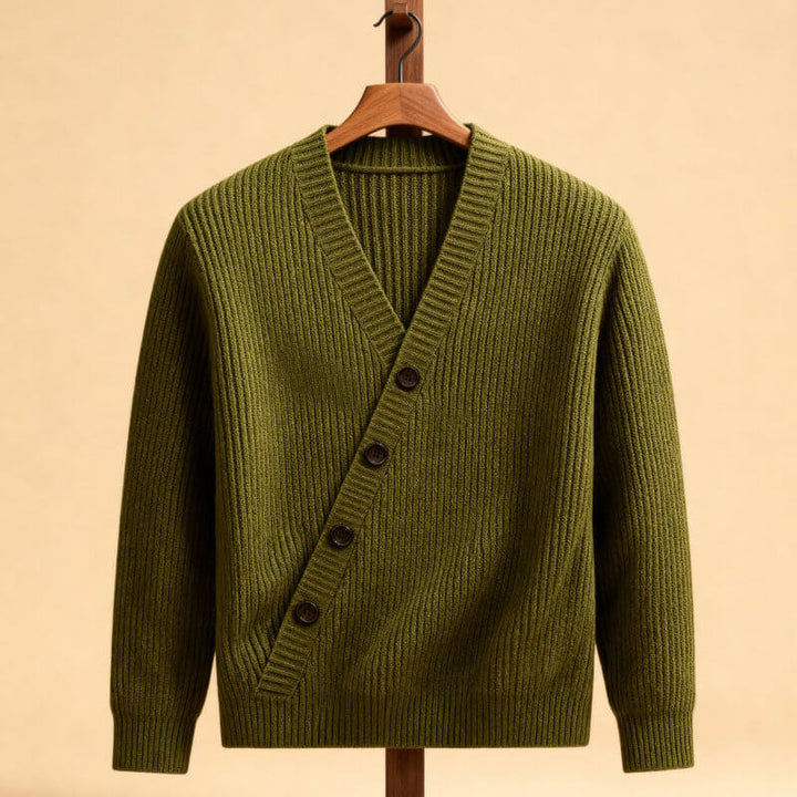 Simon – Rib Knit Cardigan