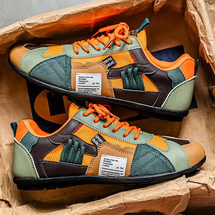 Luke - Patchwork Street Sneakers