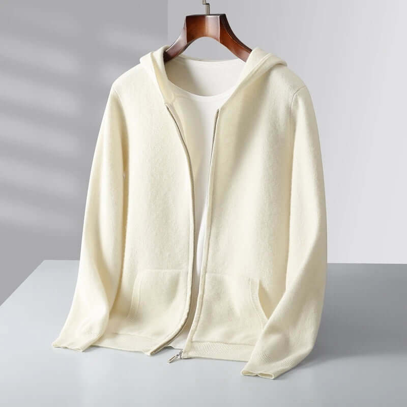 Matteo - Cashmere Zip Hoodie