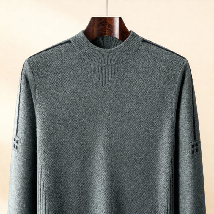 Louis – Knitted Jacquard Sweater