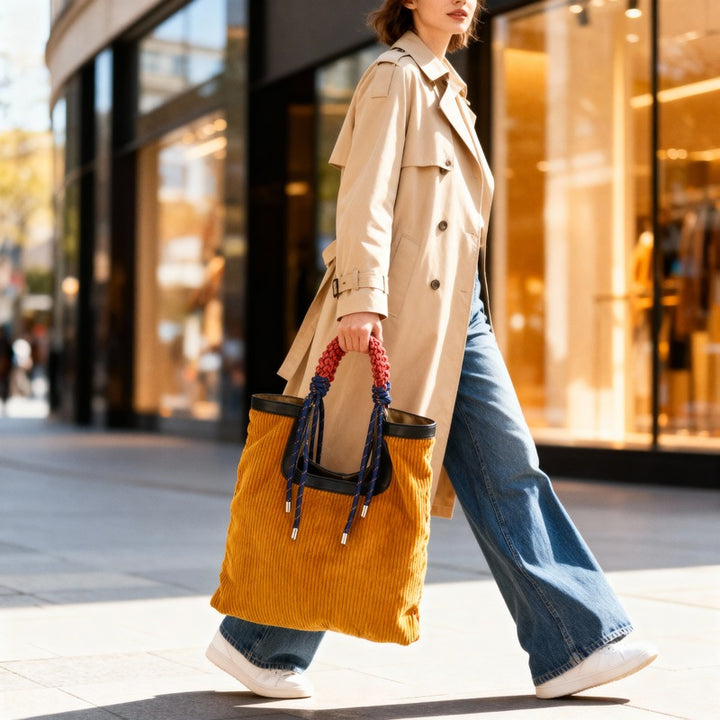 Amy – Corduroy Tote Bag