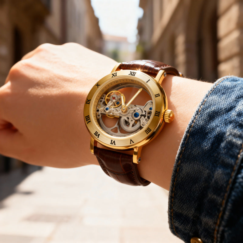 Henry – Skeleton Automatic Watch