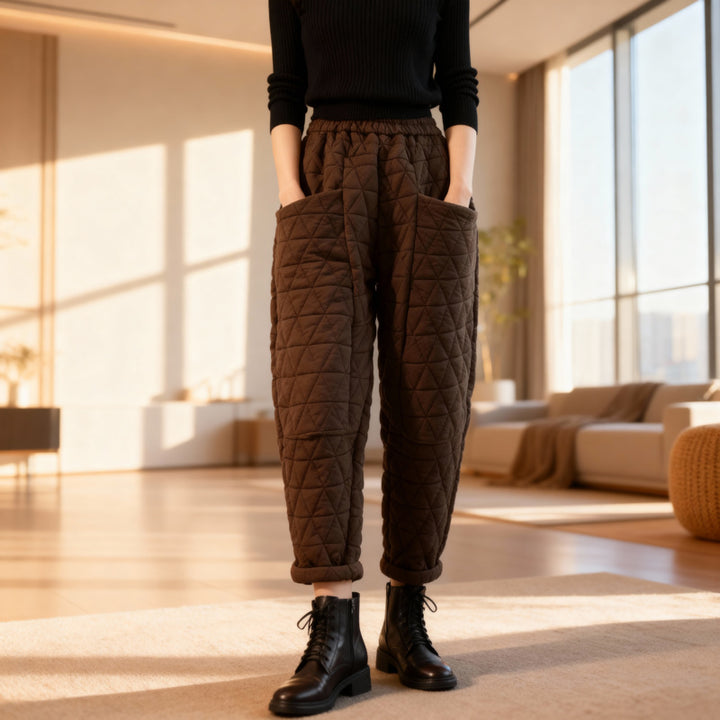 Luna – Quilted Puff Pant