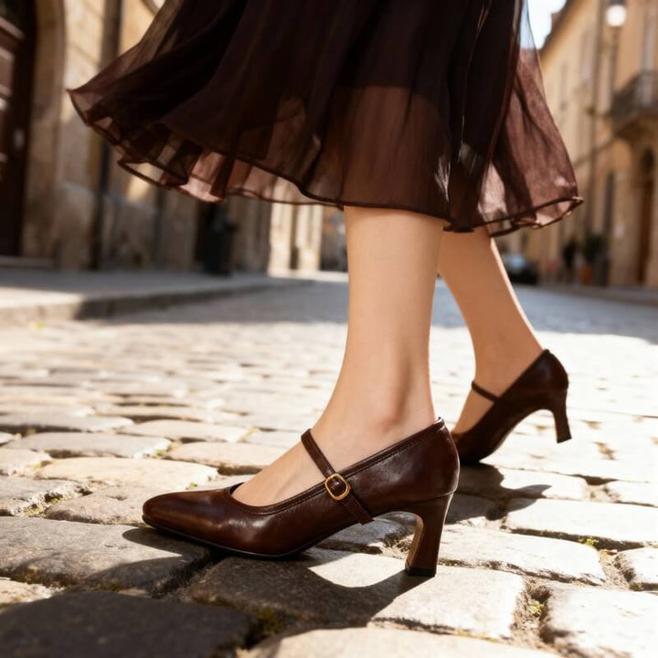 Daisy – Square Toe Heels