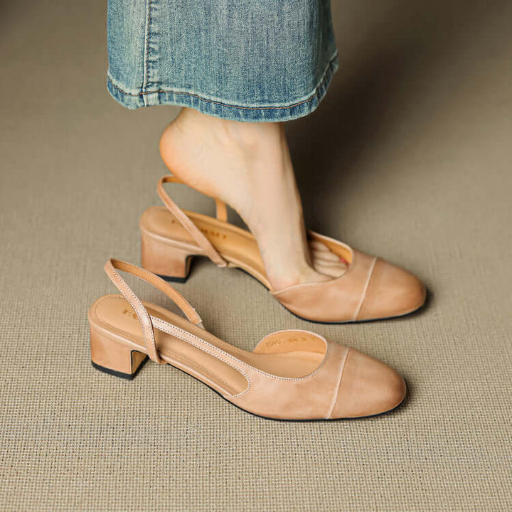 Olivia - Genuine Leather Pumps