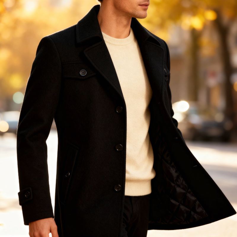 Grant – Elegant Wool Coat