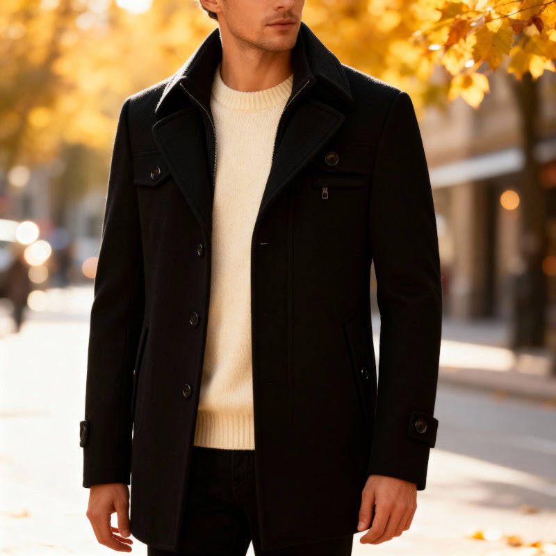 Grant – Elegant Wool Coat