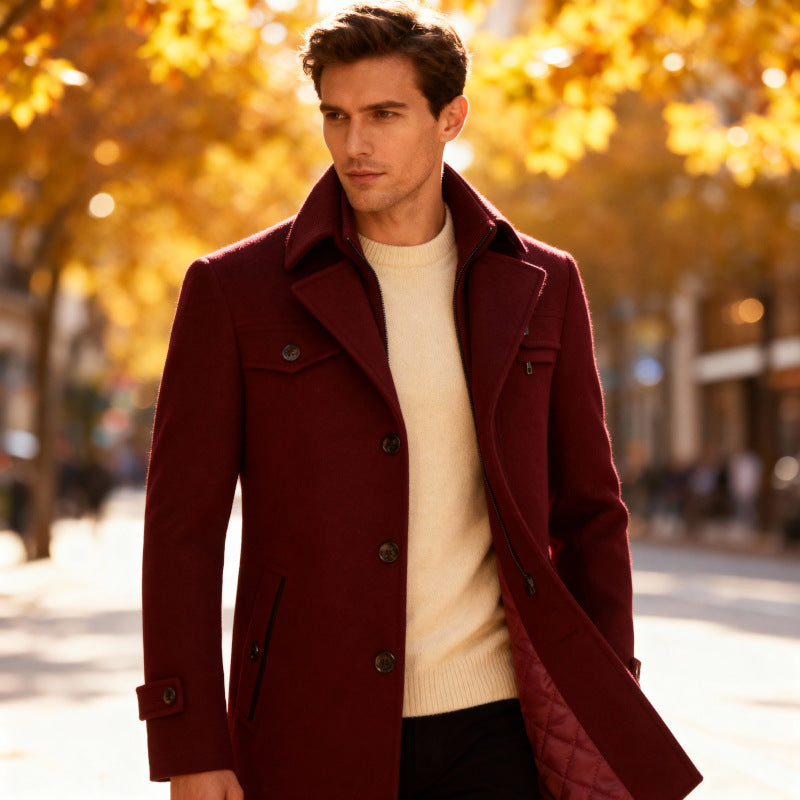 Grant – Elegant Wool Coat