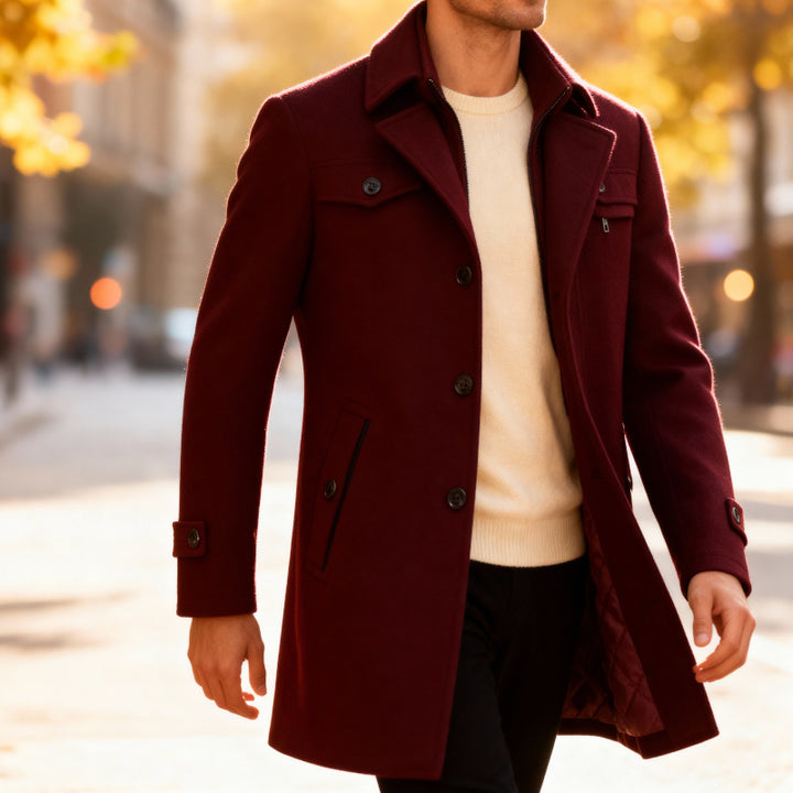 Grant – Elegant Wool Coat