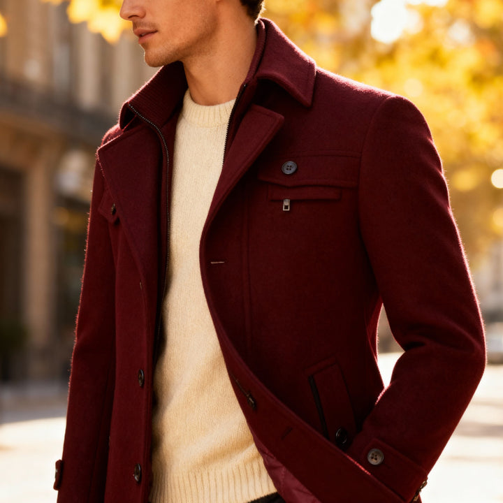 Grant – Elegant Wool Coat