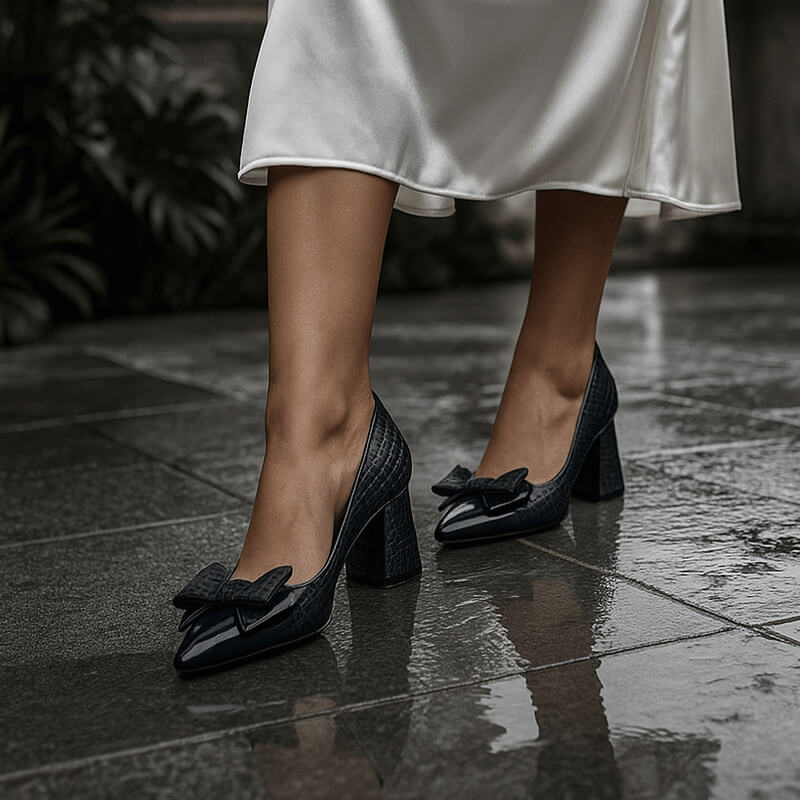 Kiera – Bow Heels
