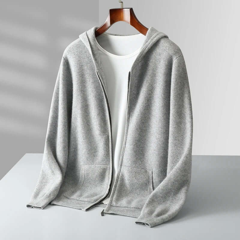 Matteo - Cashmere Zip Hoodie