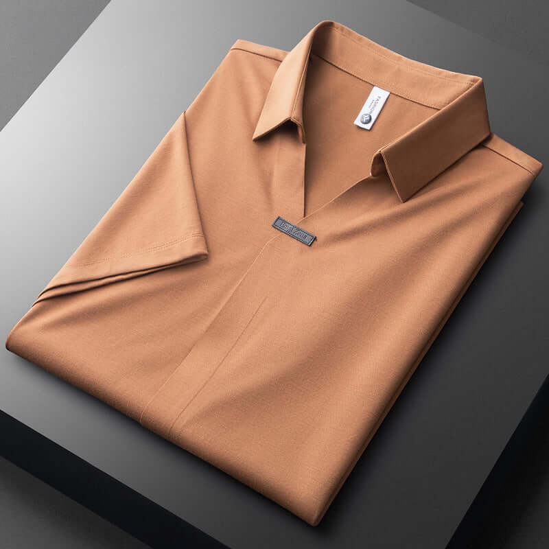 Russel - Cotton Silk Polo Shirt
