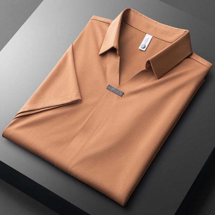 Russel - Cotton Silk Polo Shirt
