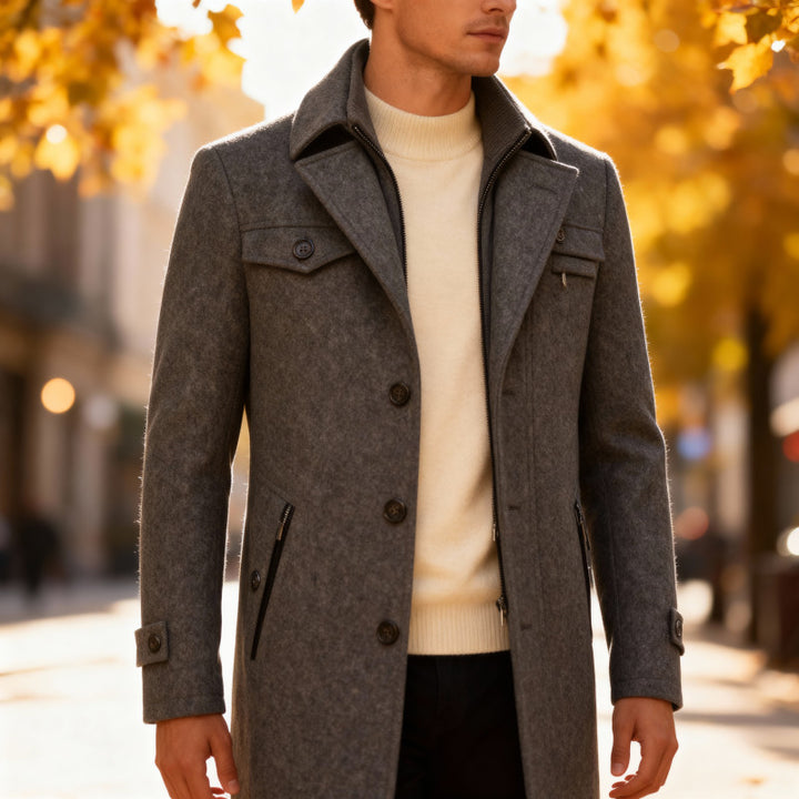 Grant – Elegant Wool Coat