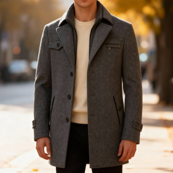 Grant – Elegant Wool Coat