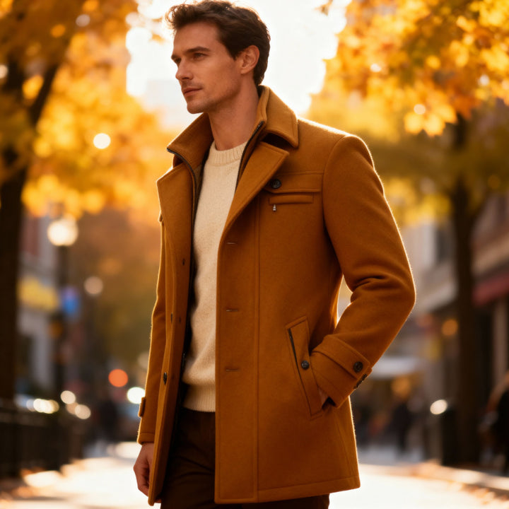 Grant – Elegant Wool Coat