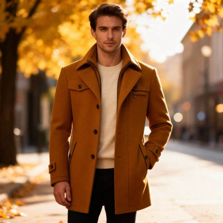 Grant – Elegant Wool Coat