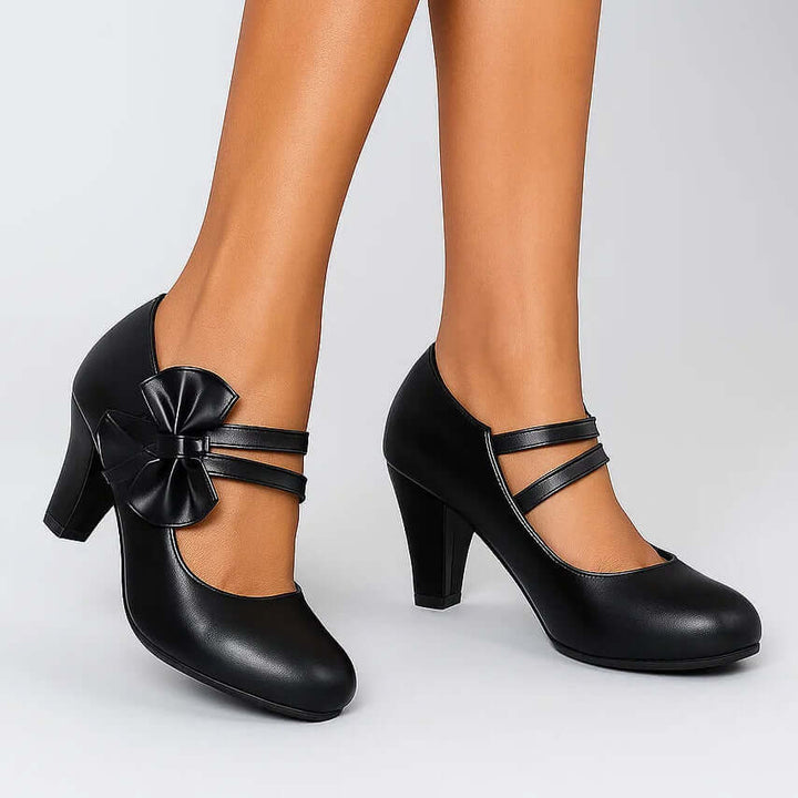 Chloe - Bow Heels