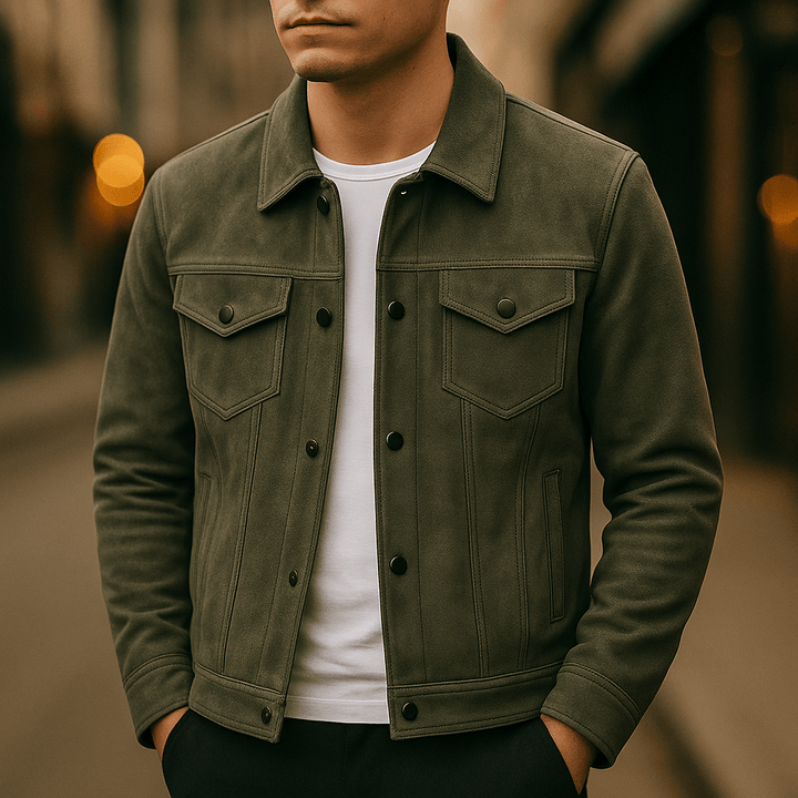 Theo - Suede Jacket