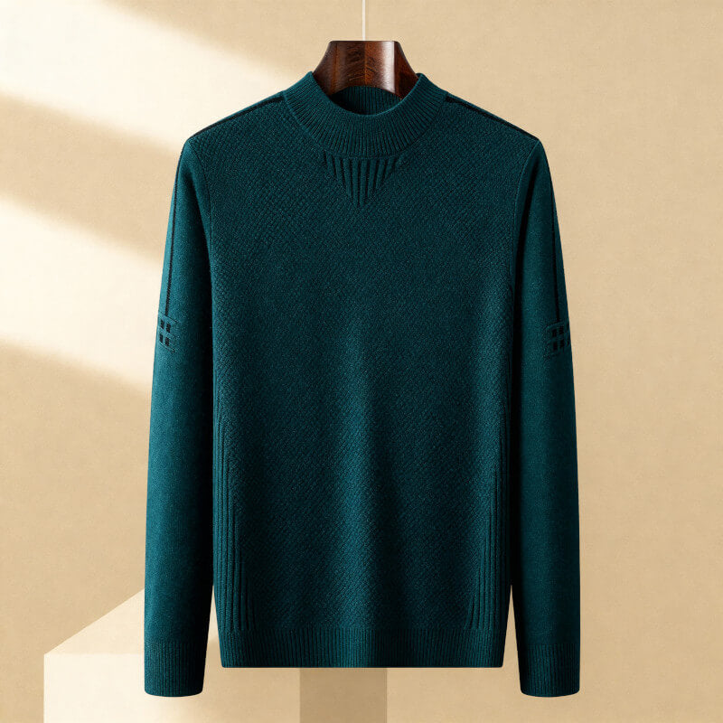 Louis – Knitted Jacquard Sweater