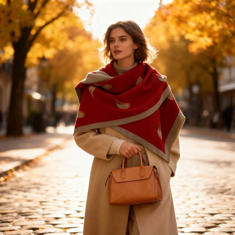 Ariana – Bird Scarf