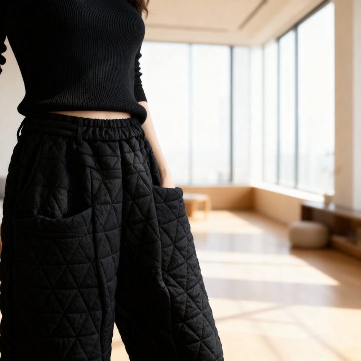 Luna – Quilted Puff Pant