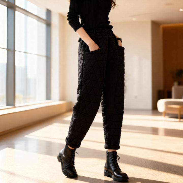Luna – Quilted Puff Pant