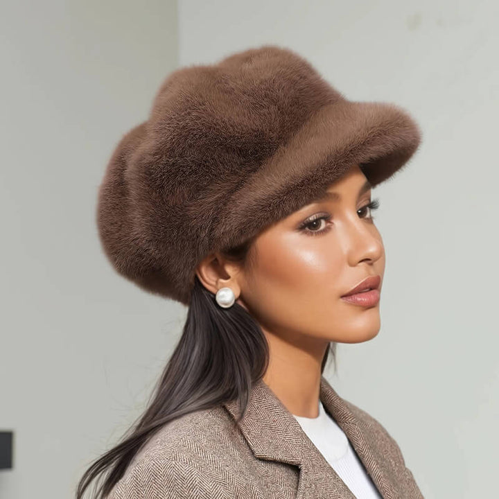 Paula – Plush Faux Fur Hat
