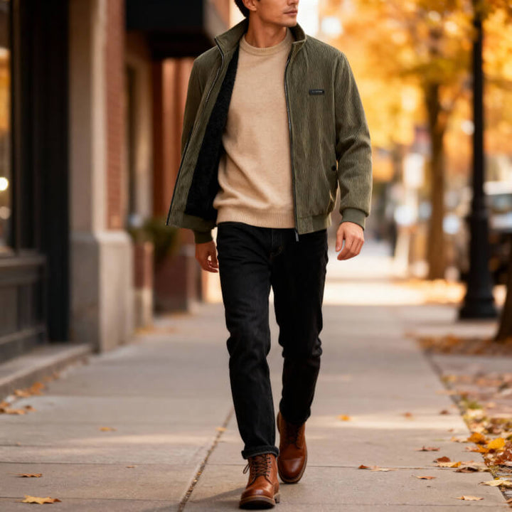 Paul – Fleece Corduroy Jacket
