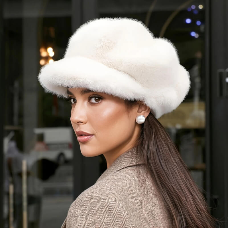 Paula – Plush Faux Fur Hat