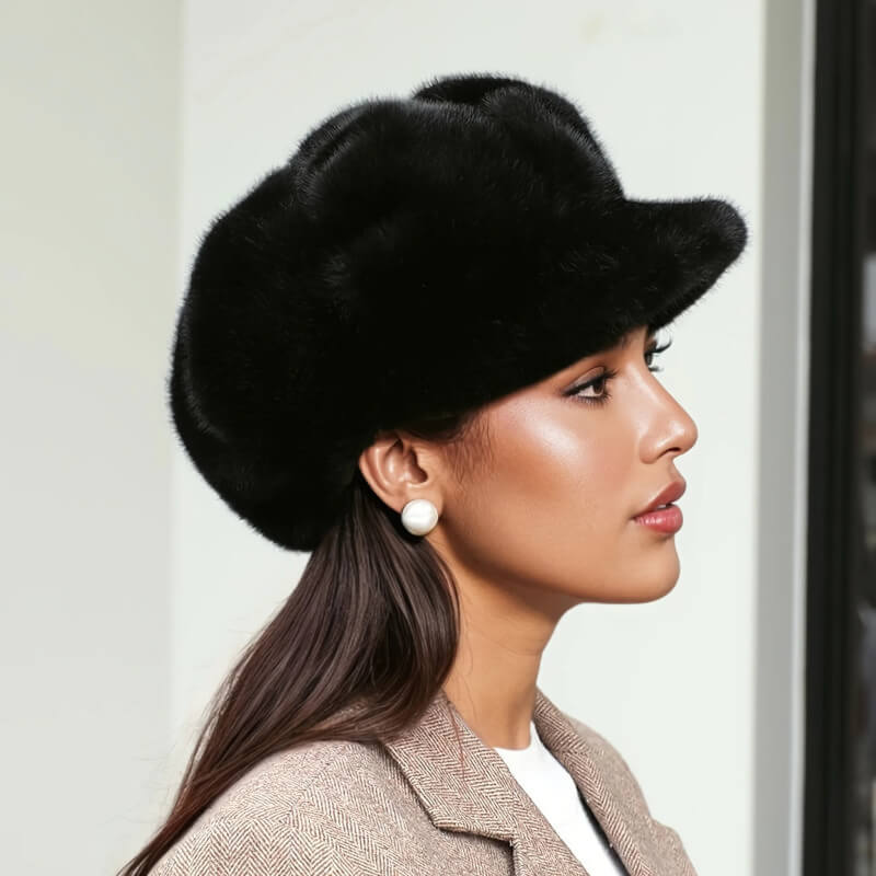 Paula – Plush Faux Fur Hat