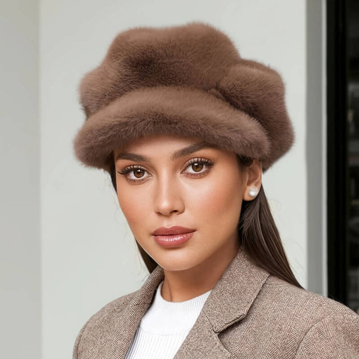 Paula – Plush Faux Fur Hat