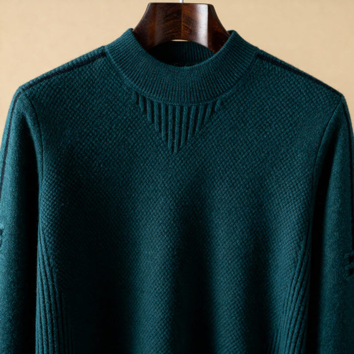 Louis – Knitted Jacquard Sweater