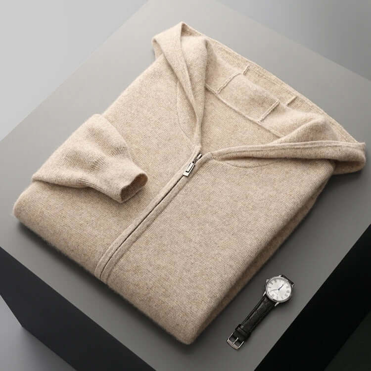 Matteo - Cashmere Zip Hoodie