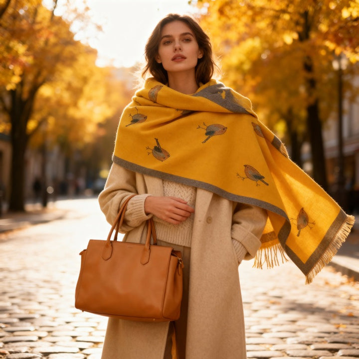 Ariana – Bird Scarf