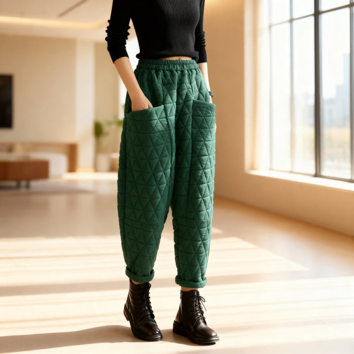 Luna – Quilted Puff Pant