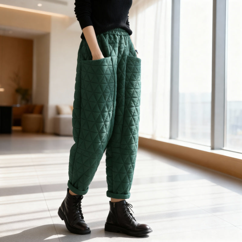 Luna – Quilted Puff Pant