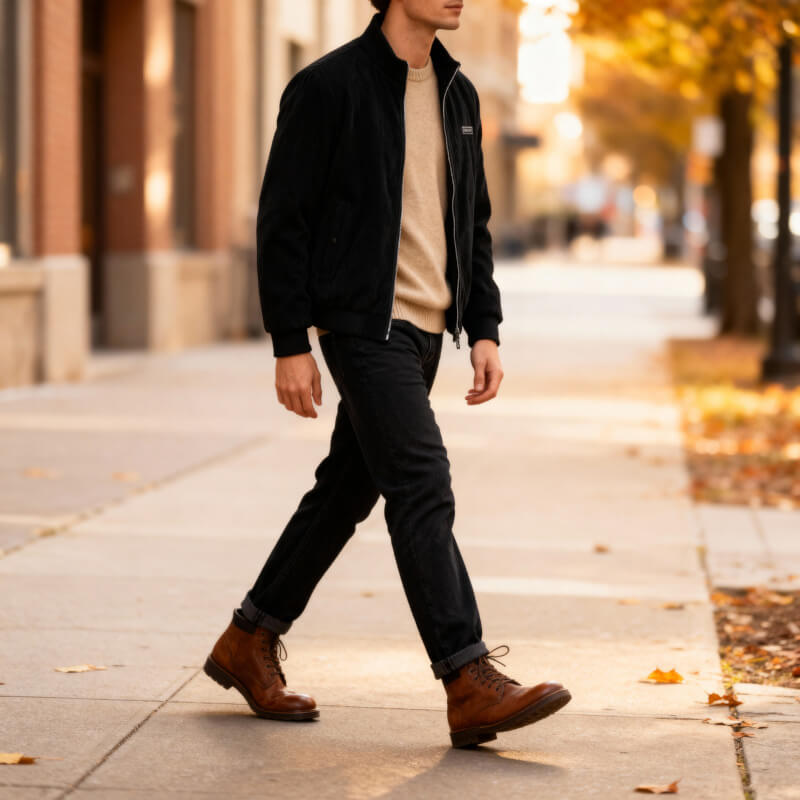 Paul – Fleece Corduroy Jacket